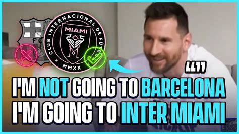 did messi already confirm his mls deal